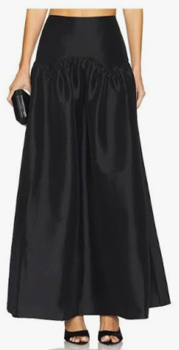 MORE TO COME Carson Skirt in Black (from Revolve)